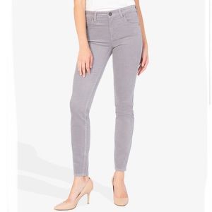 Kut from the Kloth Donna ankle velvet skinny pants size 12